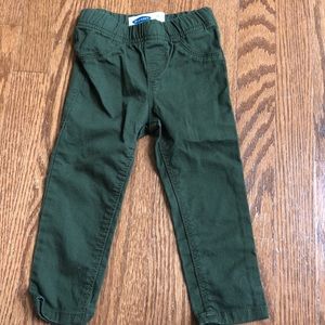 Old Navy Olive Canvas Pants
